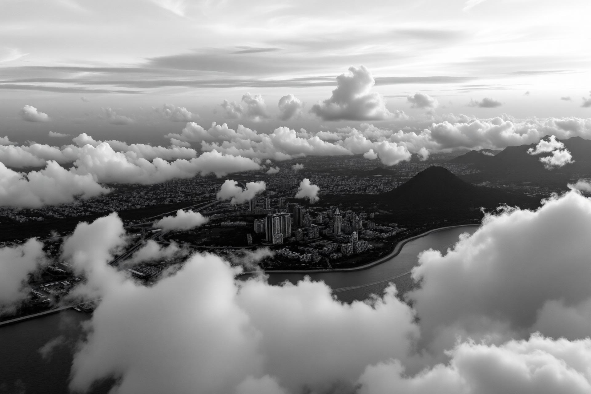 Central American skyline